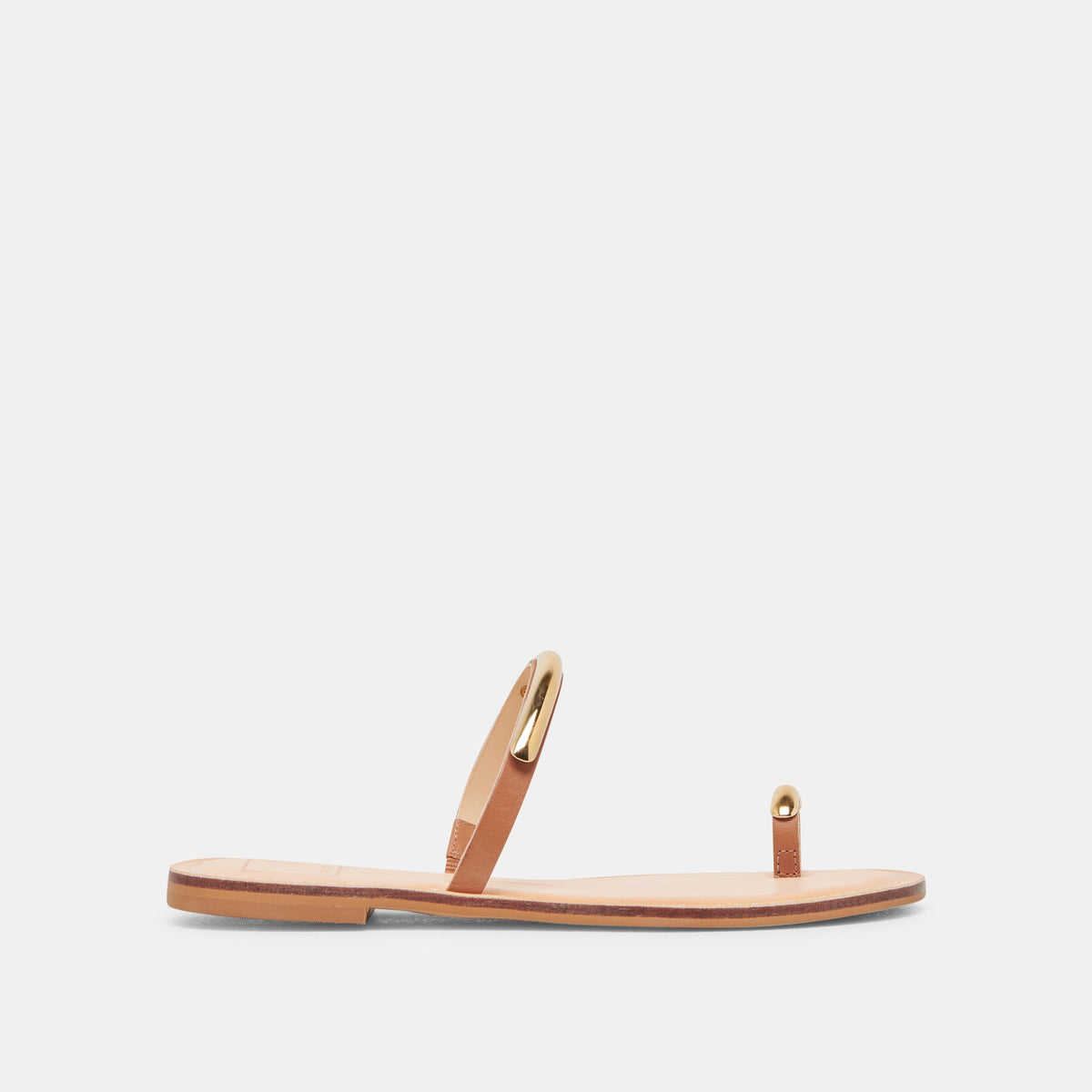 WINK WIDE SANDALS SADDLE LEATHER | Dolce Vita