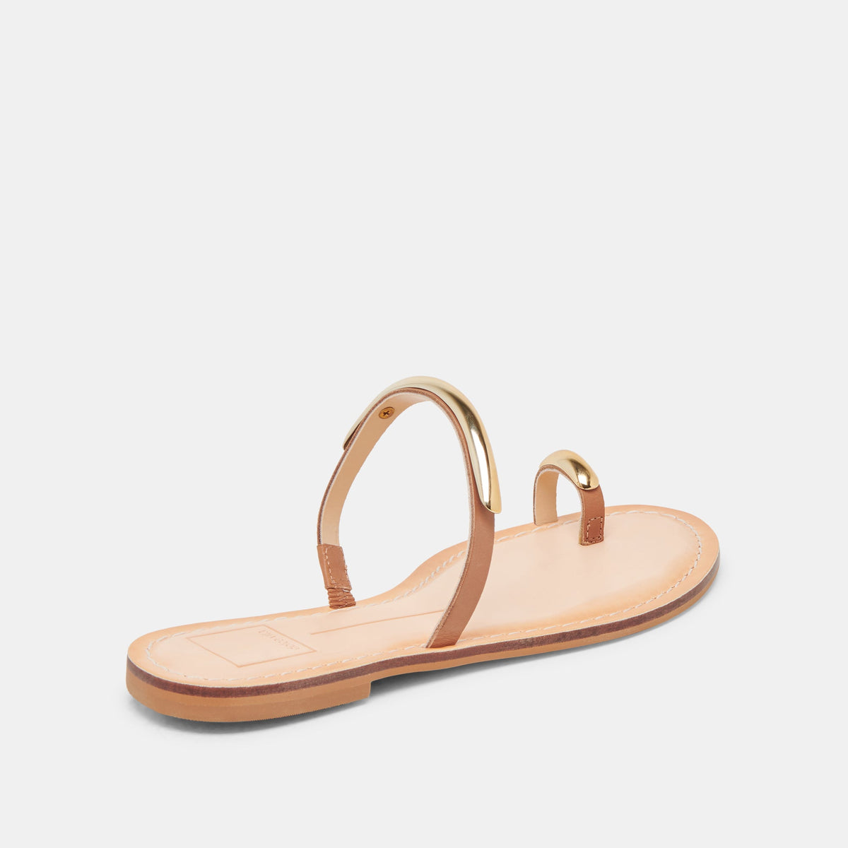 WINK WIDE SANDALS SADDLE LEATHER | Dolce Vita