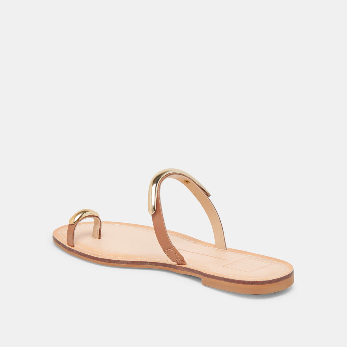 WINK WIDE SANDALS SADDLE LEATHER | Dolce Vita