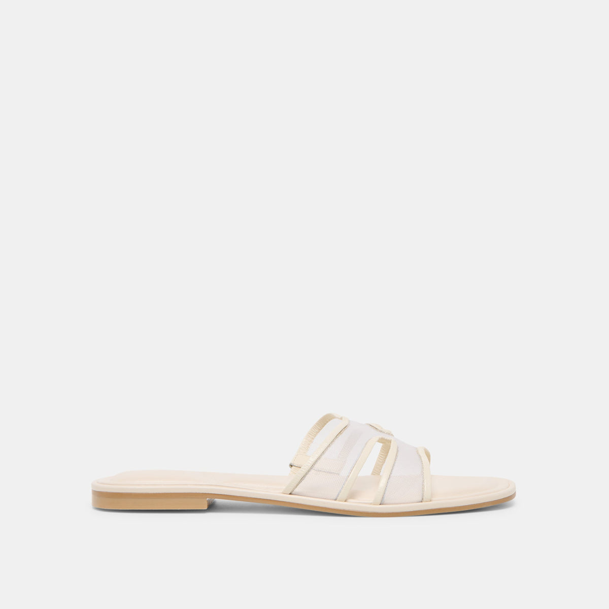 Flori Off White Mesh Sandals | Dolce Vita
