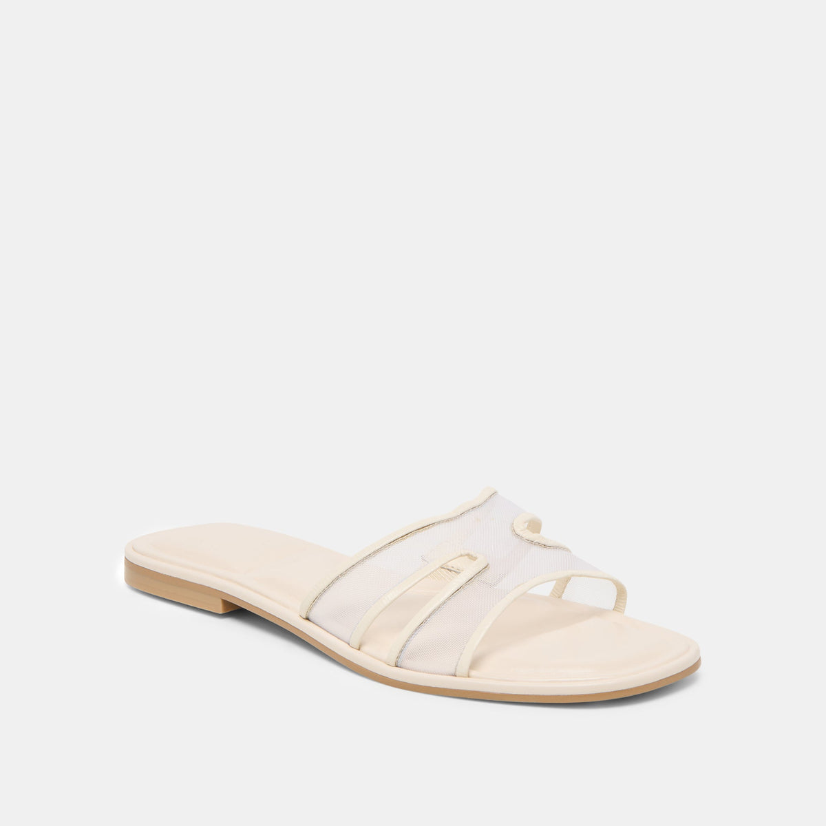 Flori Off White Mesh Sandals | Dolce Vita