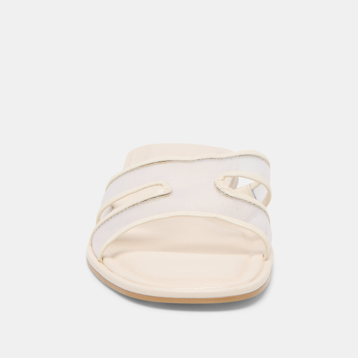 Flori Off White Mesh Sandals | Dolce Vita