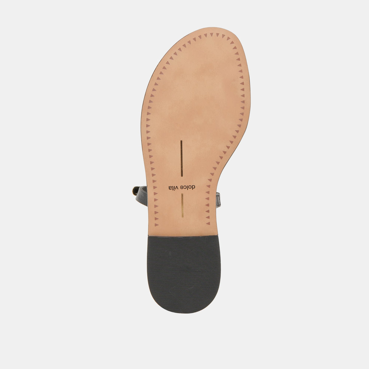 WINK WIDE SANDALS BLACK LEATHER | Dolce Vita