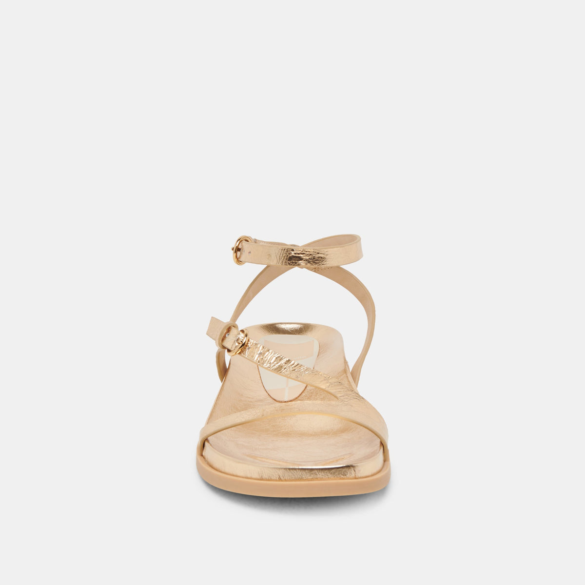 DARLIS SANDALS GOLD DISTRESSED LEATHER | Dolce Vita