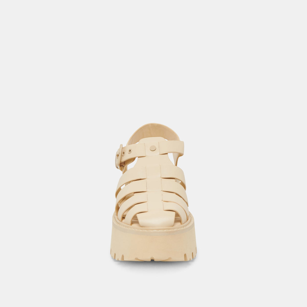 LASLY TONAL SANDALS LIGHT YELLOW LEATHER | Dolce Vita