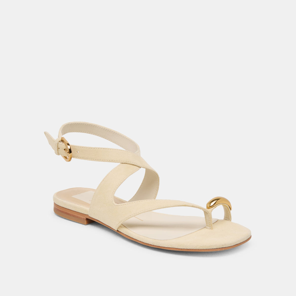 EARLA SANDALS NATURAL SUEDE | Dolce Vita