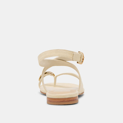 EARLA SANDALS NATURAL SUEDE | Dolce Vita