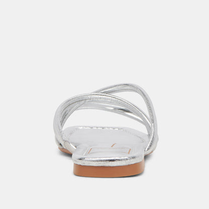 LANZA SANDALS SILVER METALLIC STELLA | Dolce Vita