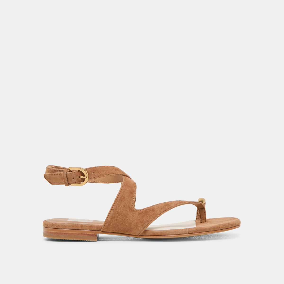 EARLA SANDALS BROWN SUEDE | Dolce Vita
