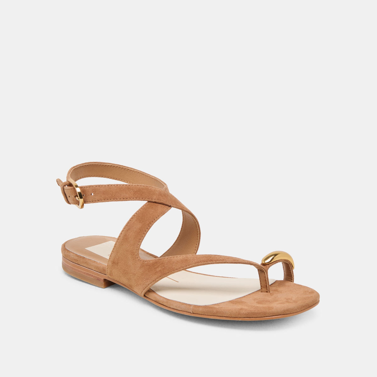 EARLA SANDALS BROWN SUEDE | Dolce Vita