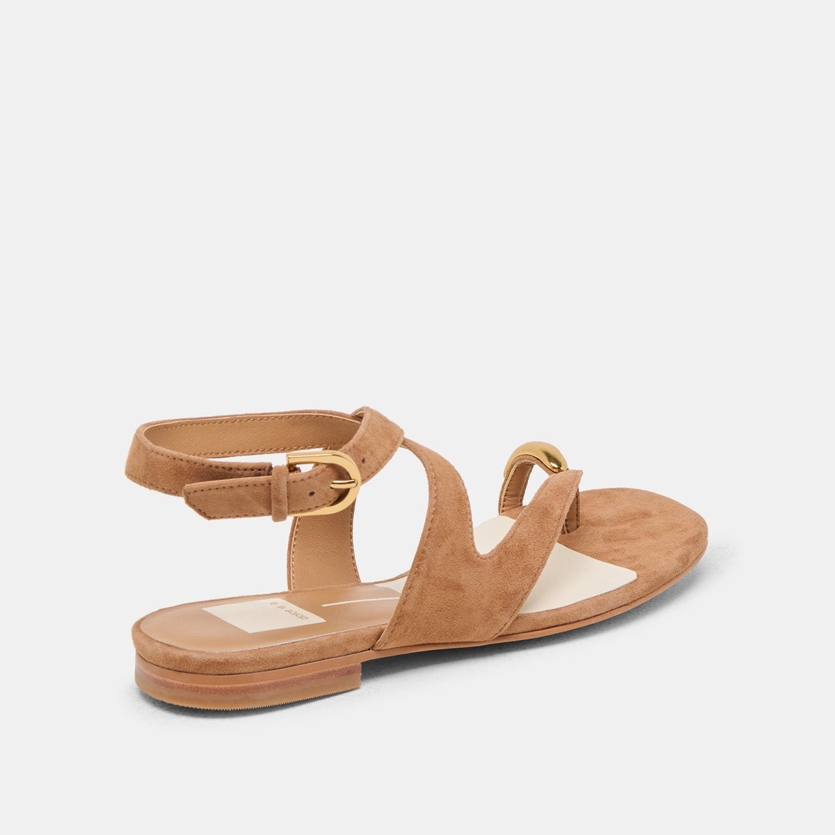 EARLA SANDALS BROWN SUEDE | Dolce Vita
