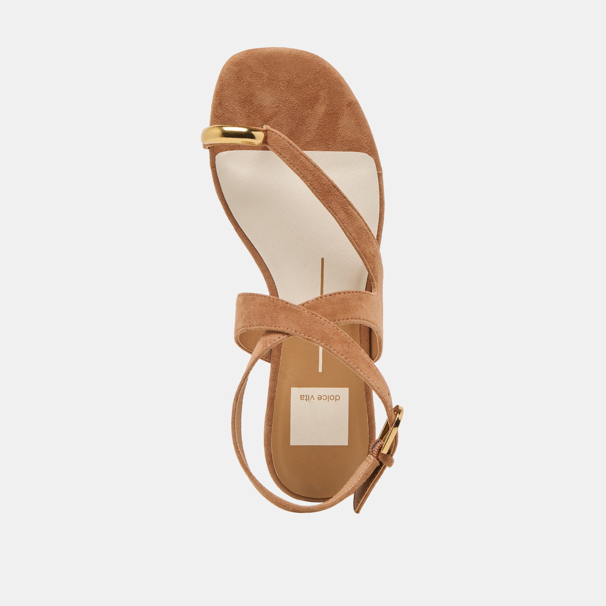 EARLA SANDALS BROWN SUEDE | Dolce Vita