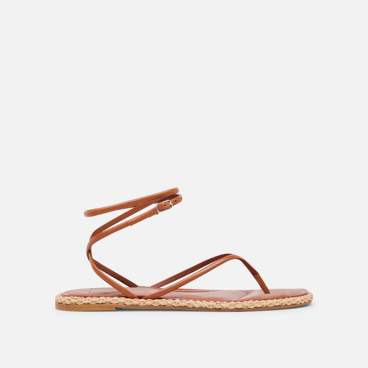 COVE SANDALS BROWN LEATHER | Dolce Vita