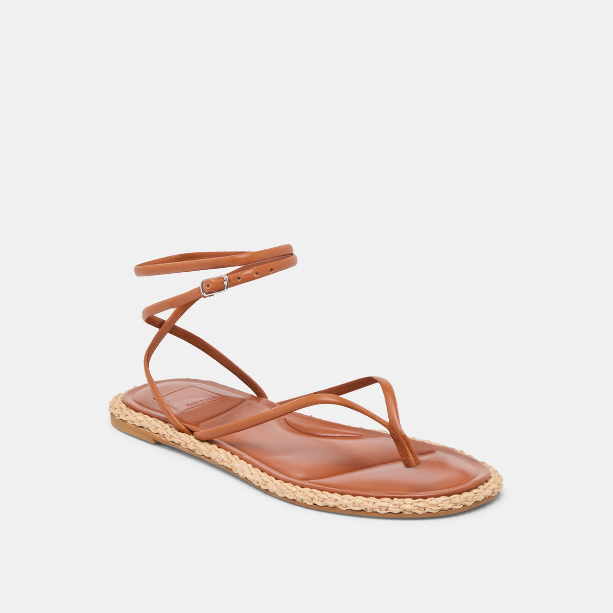 COVE SANDALS BROWN LEATHER | Dolce Vita