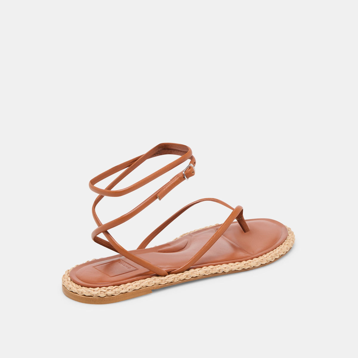 COVE SANDALS BROWN LEATHER | Dolce Vita