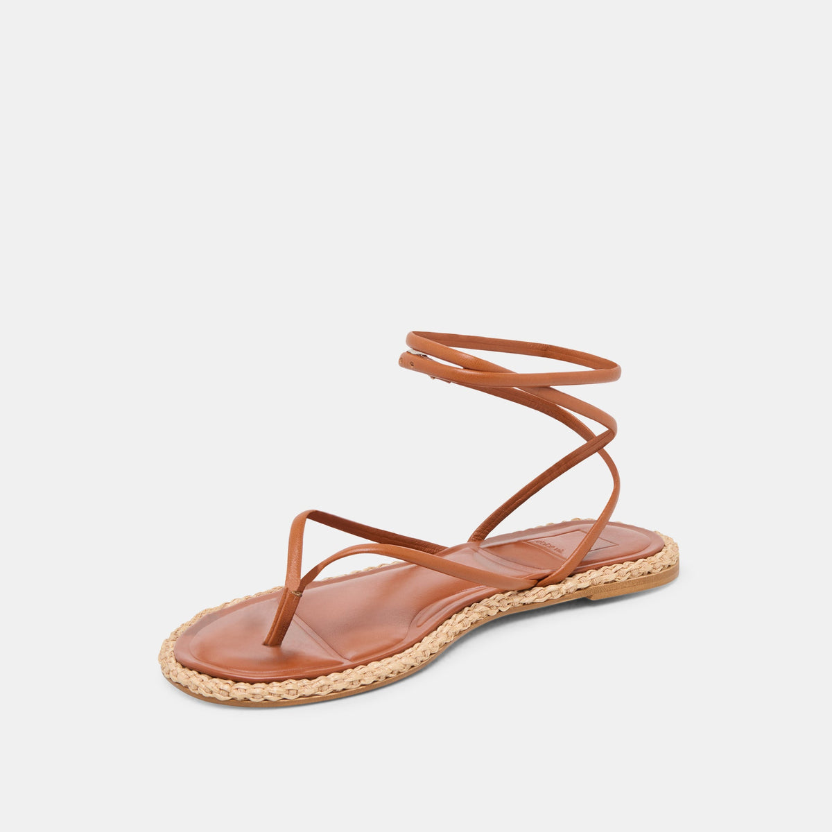 COVE SANDALS BROWN LEATHER | Dolce Vita