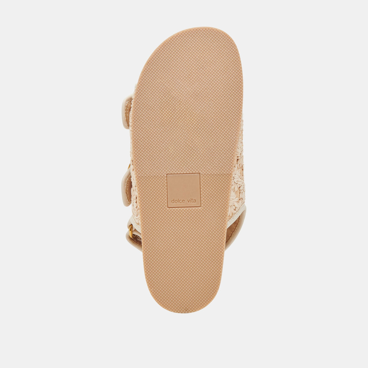 STARLA SANDALS CREME FLORAL RAFFIA | Dolce Vita