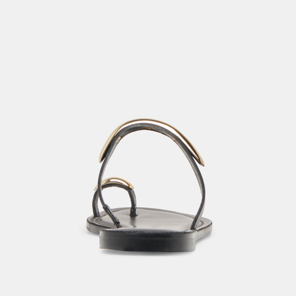 WINK SANDALS BLACK LEATHER | Dolce Vita