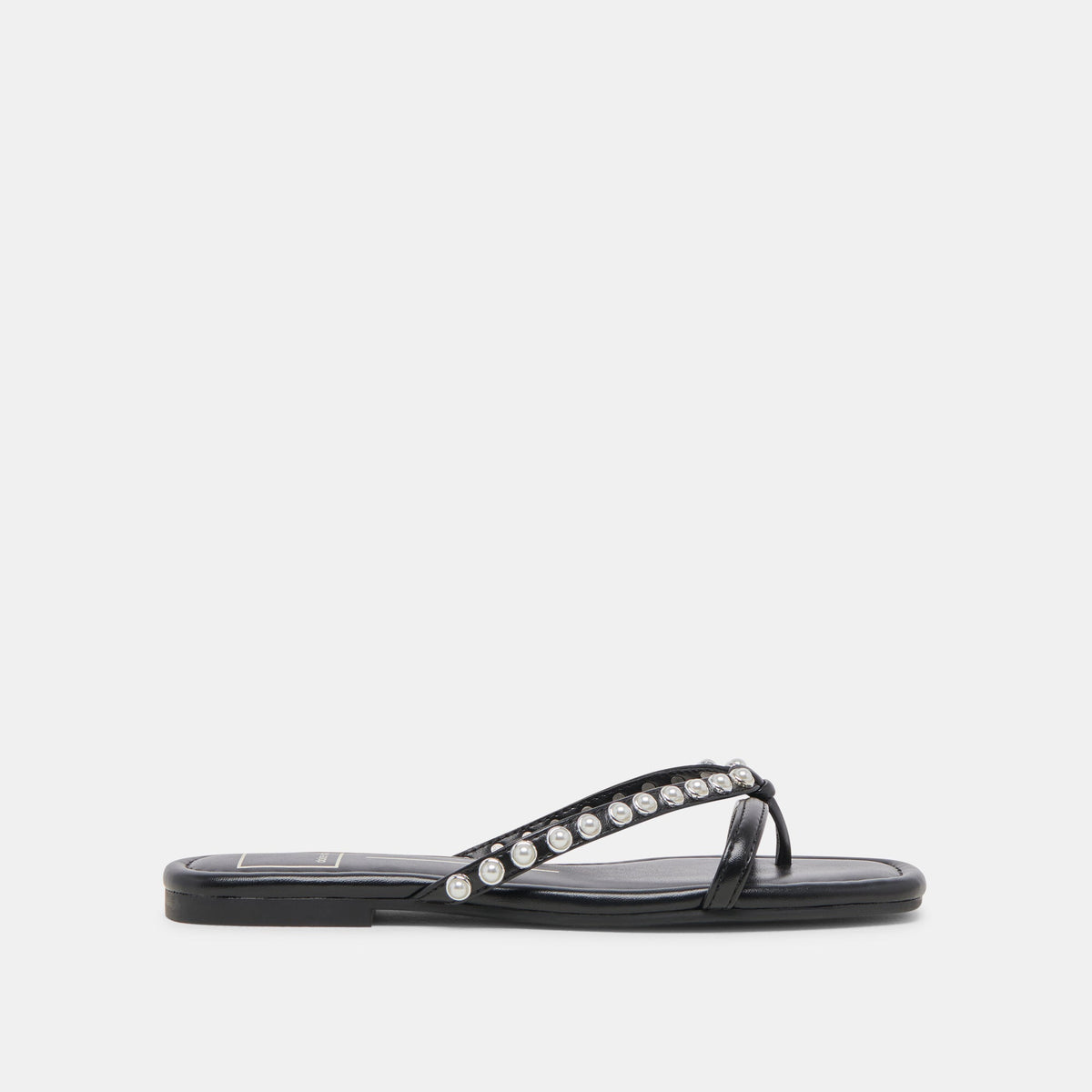 LUCCA PEARL SANDALS BLACK PEARLS | Dolce Vita