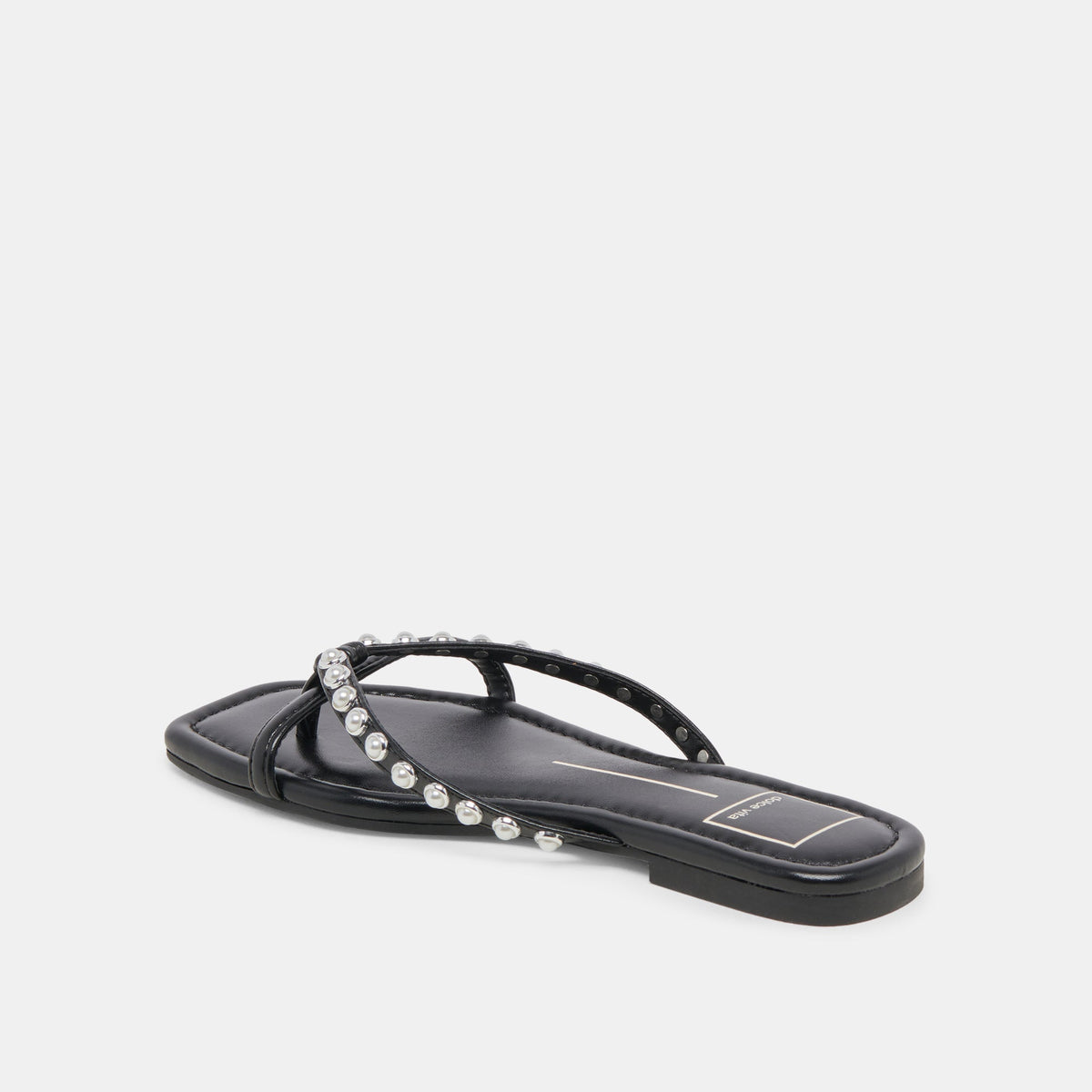 LUCCA PEARL SANDALS BLACK PEARLS | Dolce Vita