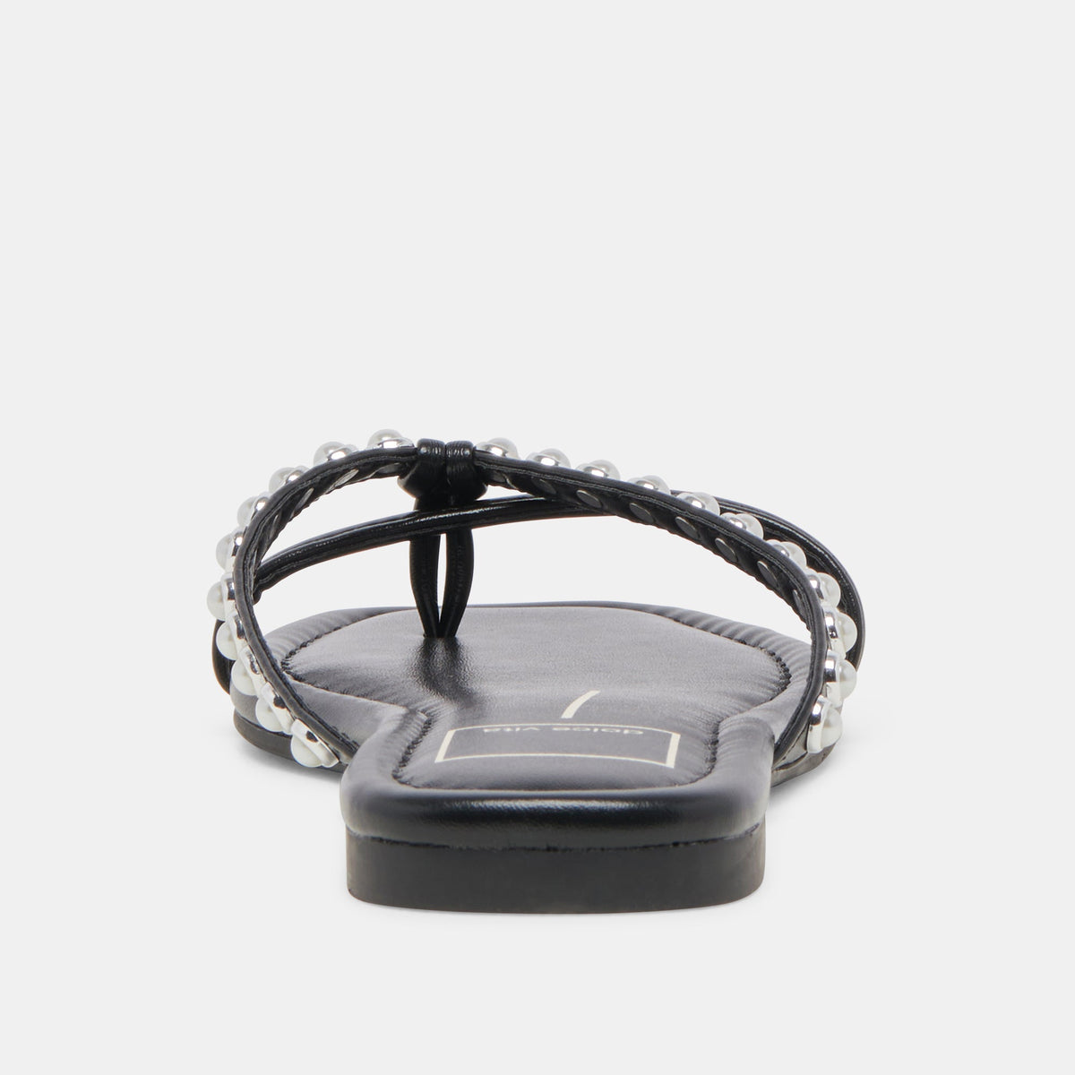 LUCCA PEARL SANDALS BLACK PEARLS | Dolce Vita