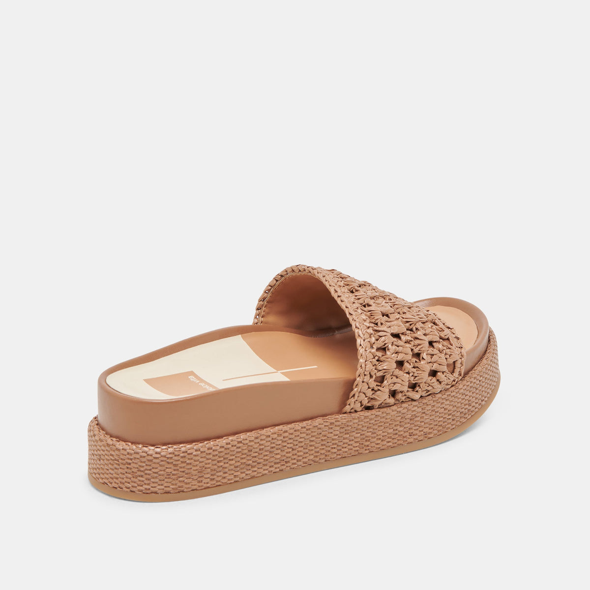 SIDONA SANDALS BROWN RAFFIA | Dolce Vita