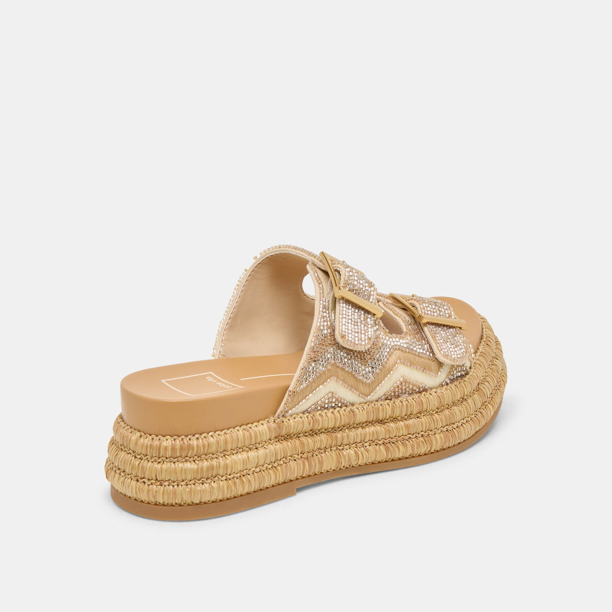 WIXIE SANDALS GOLD MULTI BEADS | Dolce Vita