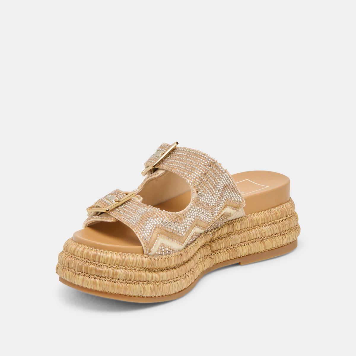 WIXIE SANDALS GOLD MULTI BEADS | Dolce Vita