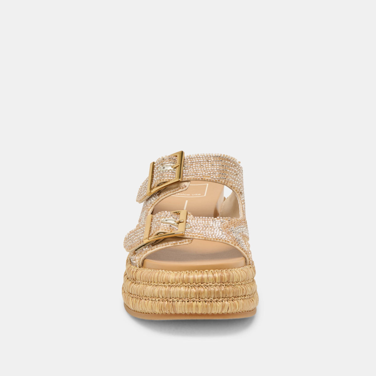 WIXIE SANDALS GOLD MULTI BEADS | Dolce Vita