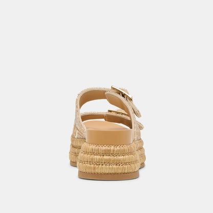 WIXIE SANDALS GOLD MULTI BEADS | Dolce Vita
