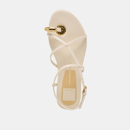 KESHA SANDALS BONE LEATHER | Dolce Vita