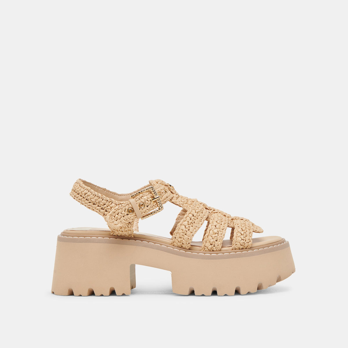 LATICE SANDALS LT NATURAL KNIT | Dolce Vita