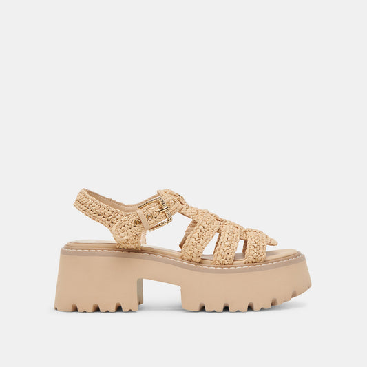 LATICE SANDALS LT NATURAL KNIT | Dolce Vita