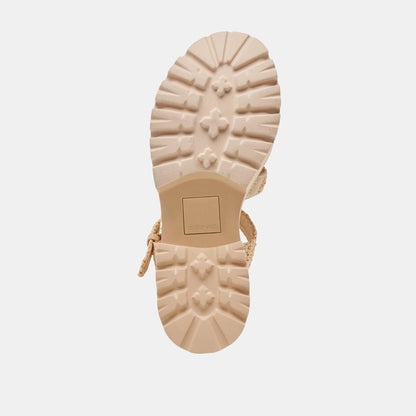 LATICE SANDALS LT NATURAL KNIT | Dolce Vita