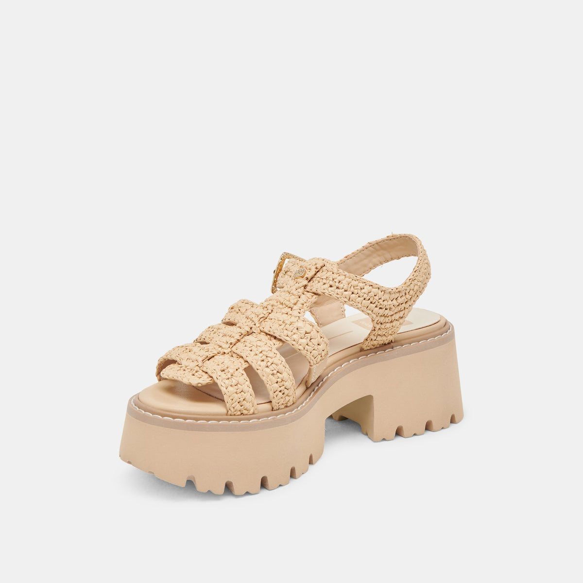 LATICE SANDALS LT NATURAL KNIT | Dolce Vita