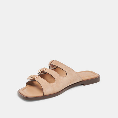 Fin Tan Suede Sandals | Dolce Vita