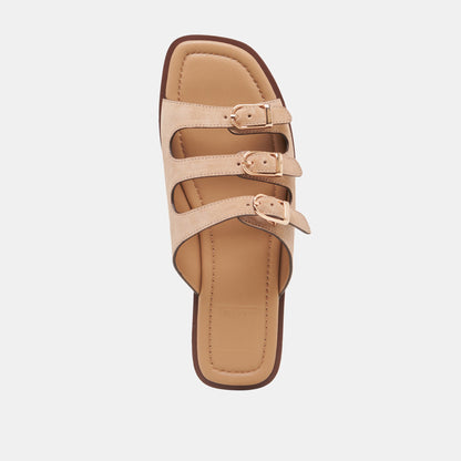 Fin Tan Suede Sandals | Dolce Vita