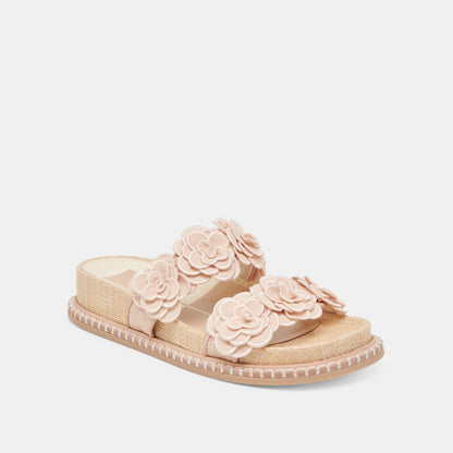 SHERLA SANDALS PRALINE RAFFIA | Dolce Vita