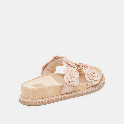 SHERLA SANDALS PRALINE RAFFIA | Dolce Vita