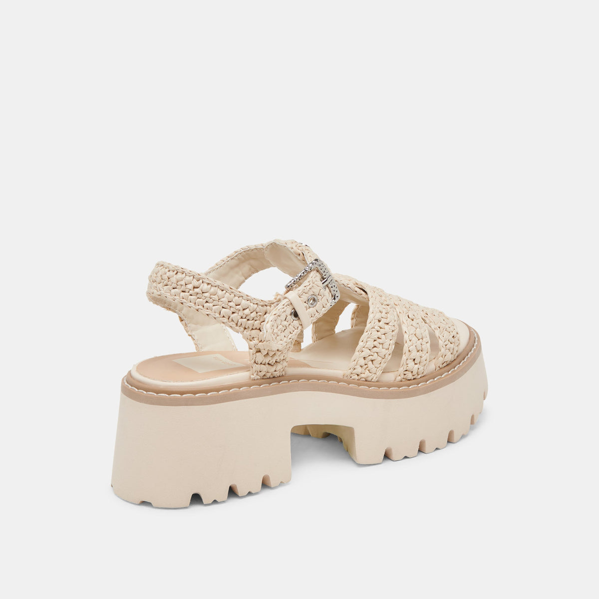 LATICE SANDALS OATMEAL KNIT | Dolce Vita