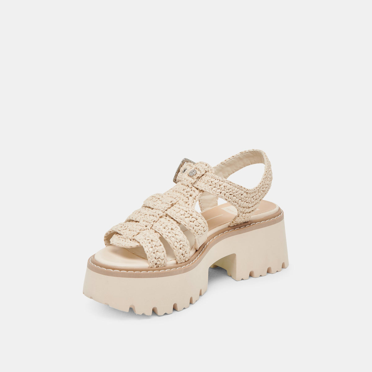 LATICE SANDALS OATMEAL KNIT | Dolce Vita