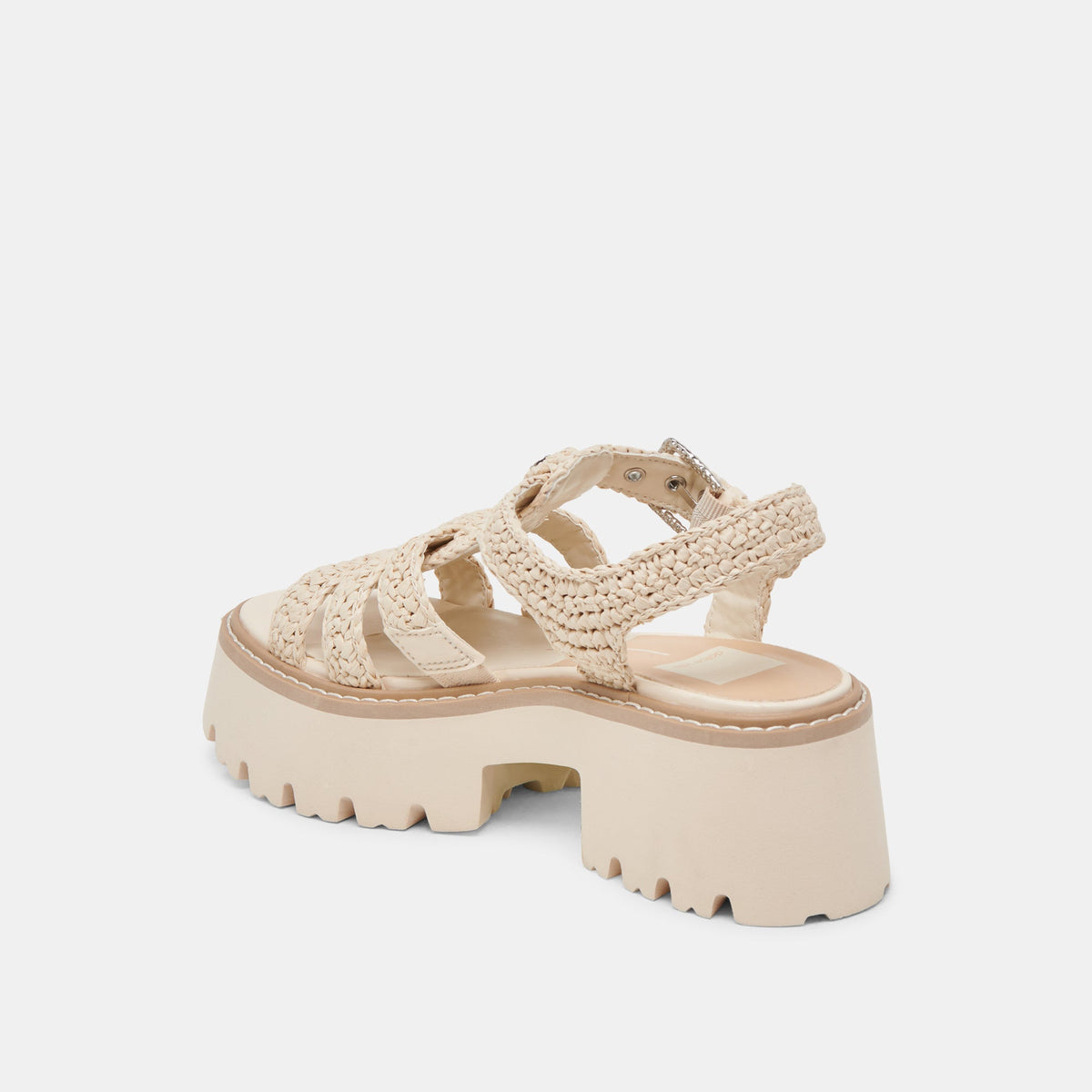 LATICE SANDALS OATMEAL KNIT | Dolce Vita