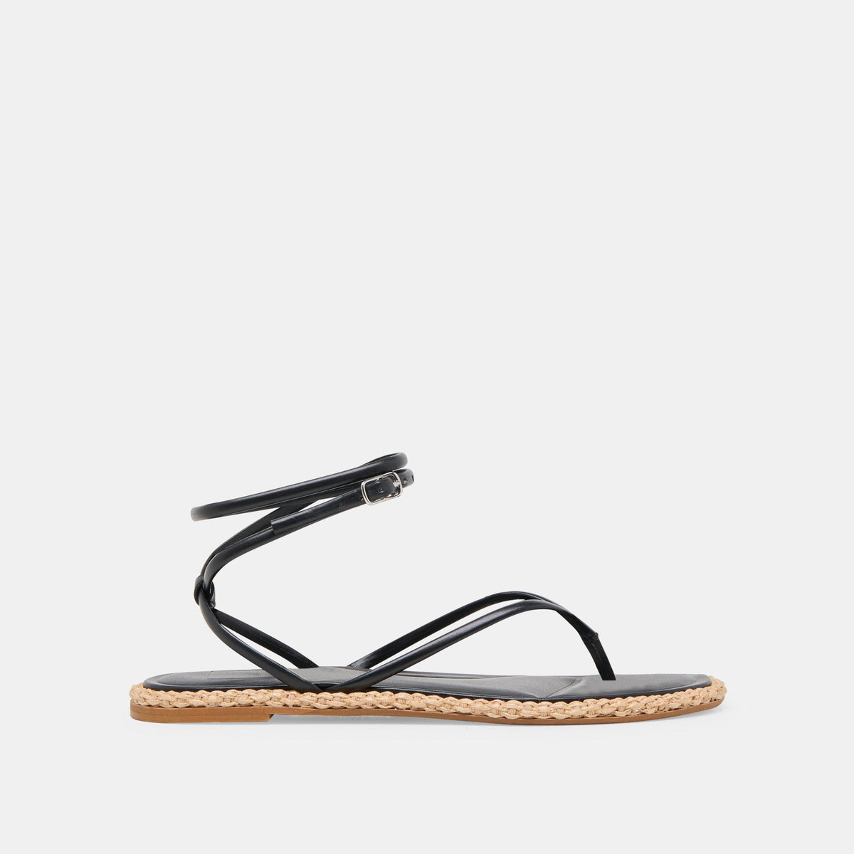 COVE SANDALS BLACK LEATHER | Dolce Vita