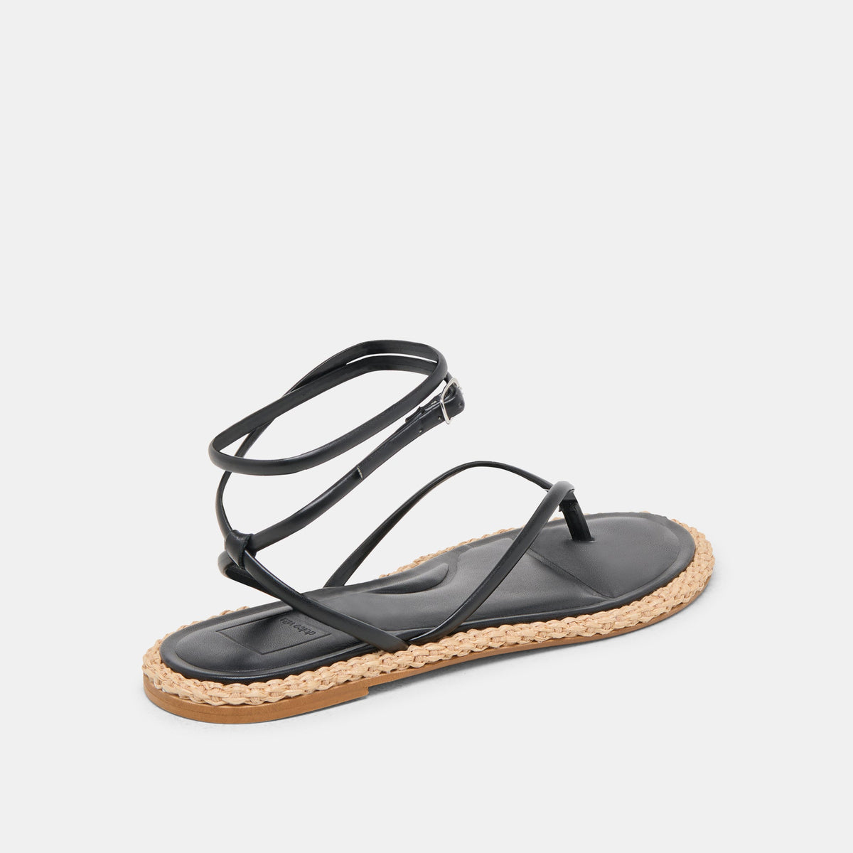 COVE SANDALS BLACK LEATHER | Dolce Vita