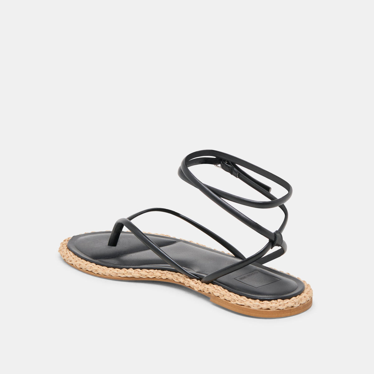 COVE SANDALS BLACK LEATHER | Dolce Vita