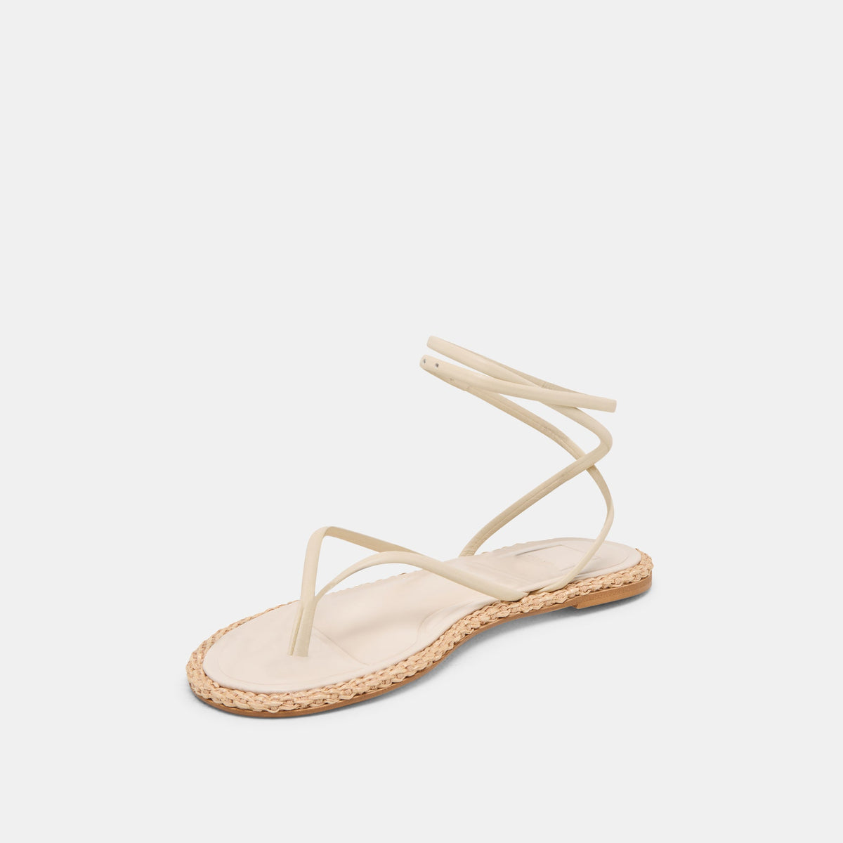 COVE SANDALS OFF WHITE LEATHER | Dolce Vita