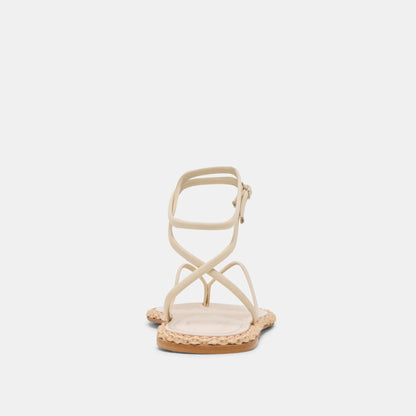 COVE SANDALS OFF WHITE LEATHER | Dolce Vita