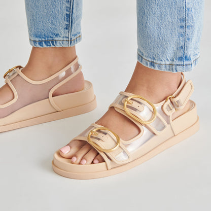 STARLA SANDALS CRYSTAL VINYL | Dolce Vita