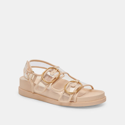 STARLA SANDALS CRYSTAL VINYL | Dolce Vita