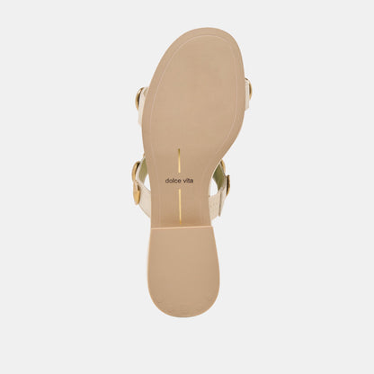 Farrow Creme Leather Sandals | Dolce Vita